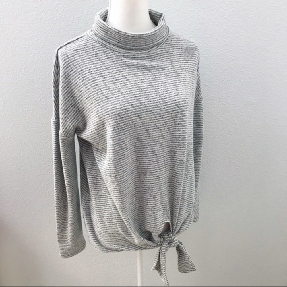Lou & Grey for Loft ultra soft front tie top - Picture 2 of 4